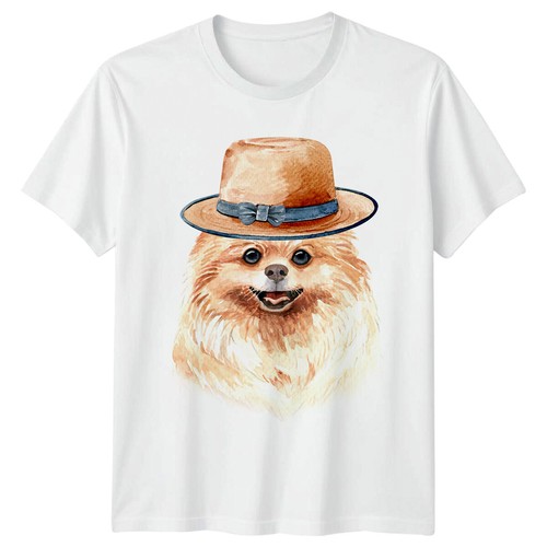 Shirt uomo pomerania cane - pomerania,