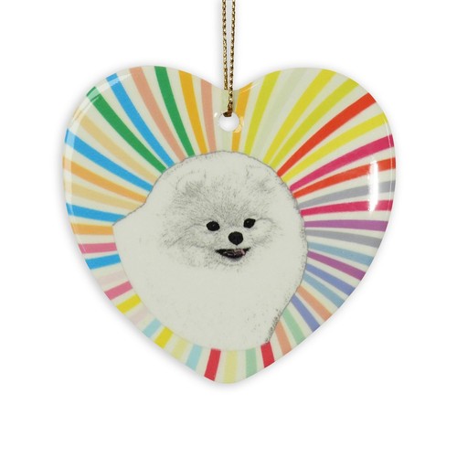 Ornamento forma cuore - forma, di