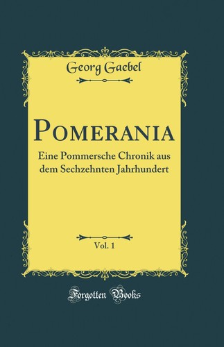 Pomerania vol eine - pomerania,,